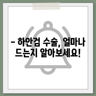 하안검 수술 비용, 궁금한 모든 것을 알려드립니다! | 하안검 수술 가격, 병원별 비용, 수술 후 관리, 주의사항