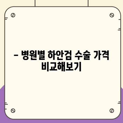 하안검 수술 비용, 궁금한 모든 것을 알려드립니다! | 하안검 수술 가격, 병원별 비용, 수술 후 관리, 주의사항