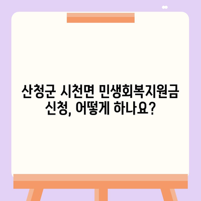 경상남도 산청군 시천면 민생회복지원금 | 신청 | 신청방법 | 대상 | 지급일 | 사용처 | 전국민 | 이재명 | 2024