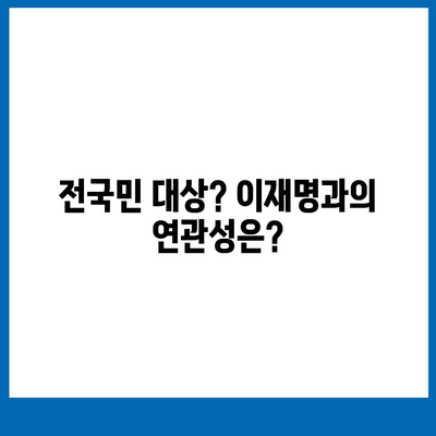 서울시 은평구 수색동 민생회복지원금 | 신청 | 신청방법 | 대상 | 지급일 | 사용처 | 전국민 | 이재명 | 2024