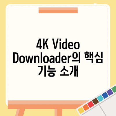 유튜브 영상 다운로드 및 음원 추출 대체 사이트방법 4K Video Downloader