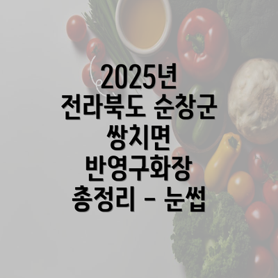 2025년 전라북도 순창군 쌍치면 반영구화장 총정리 - 눈썹