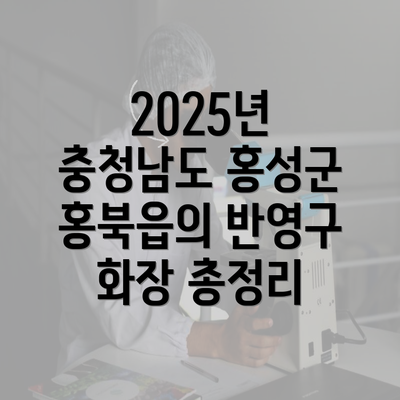 2025년 충청남도 홍성군 홍북읍의 반영구 화장 총정리