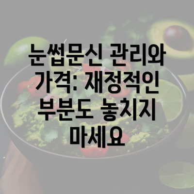 눈썹문신 관리와 가격: 재정적인 부분도 놓치지 마세요