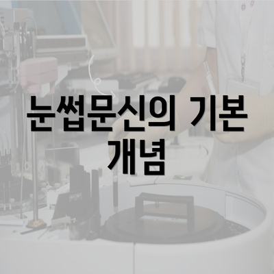 눈썹문신의 기본 개념