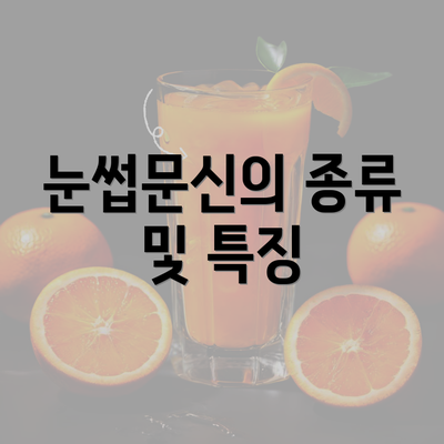 눈썹문신의 종류 및 특징