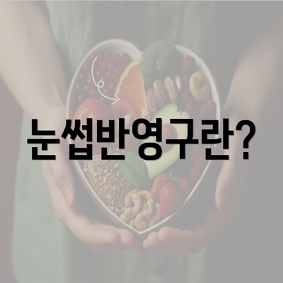 눈썹반영구란?