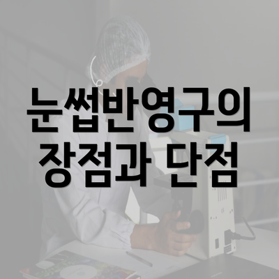 눈썹반영구의 장점과 단점