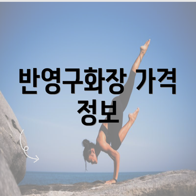 반영구화장 가격 정보