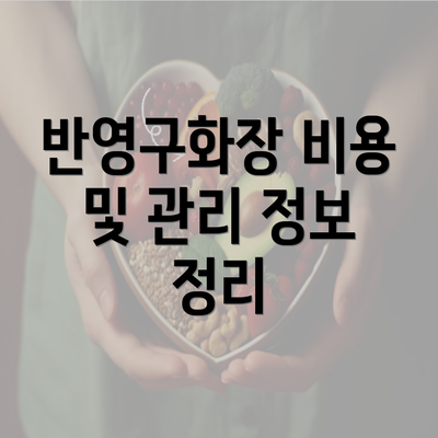 반영구화장 비용 및 관리 정보 정리