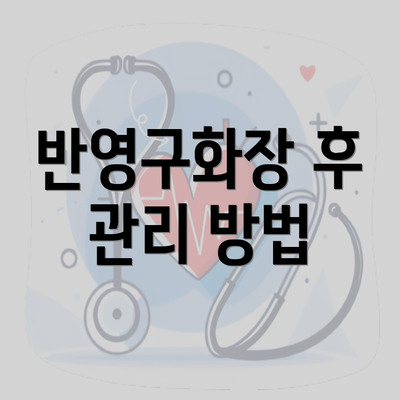 반영구화장 후 관리 방법