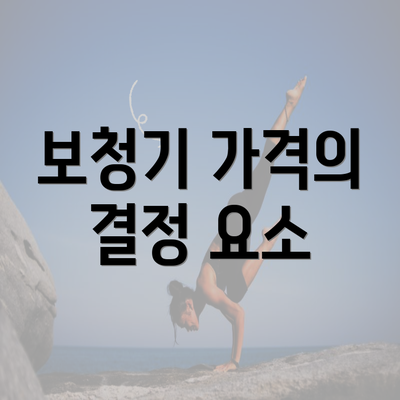 보청기 가격의 결정 요소