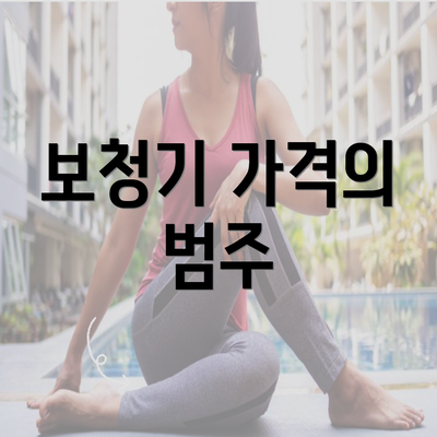 보청기 가격의 범주