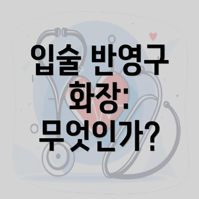 입술 반영구 화장: 무엇인가?