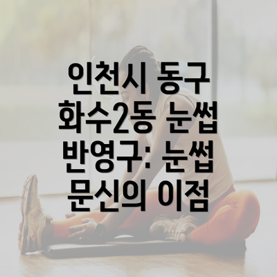 인천시 동구 화수2동 눈썹 반영구: 눈썹 문신의 이점