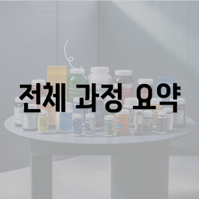 전체 과정 요약