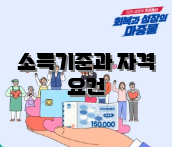 소득기준과 자격 요건